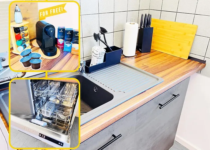 公寓 Premium In Koeln - Huerth! 胡尔特